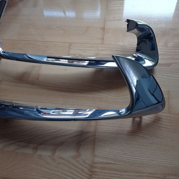 Scenic III LIFT listwy zderzaka halogenów chrom