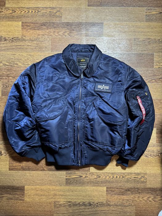 Бомбер Alpha Industries CWU-45 L-XL