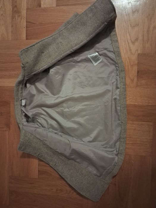 Płaszcz z dodatkiem wełny H&M, płaszcz dziecięcy