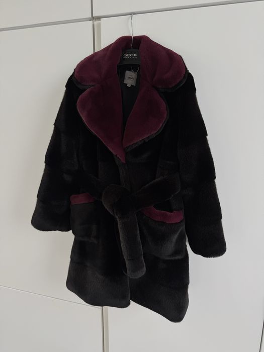 Шуба хутро Arin apparel Monnalisa 134 зріст (можна носити 128-140)