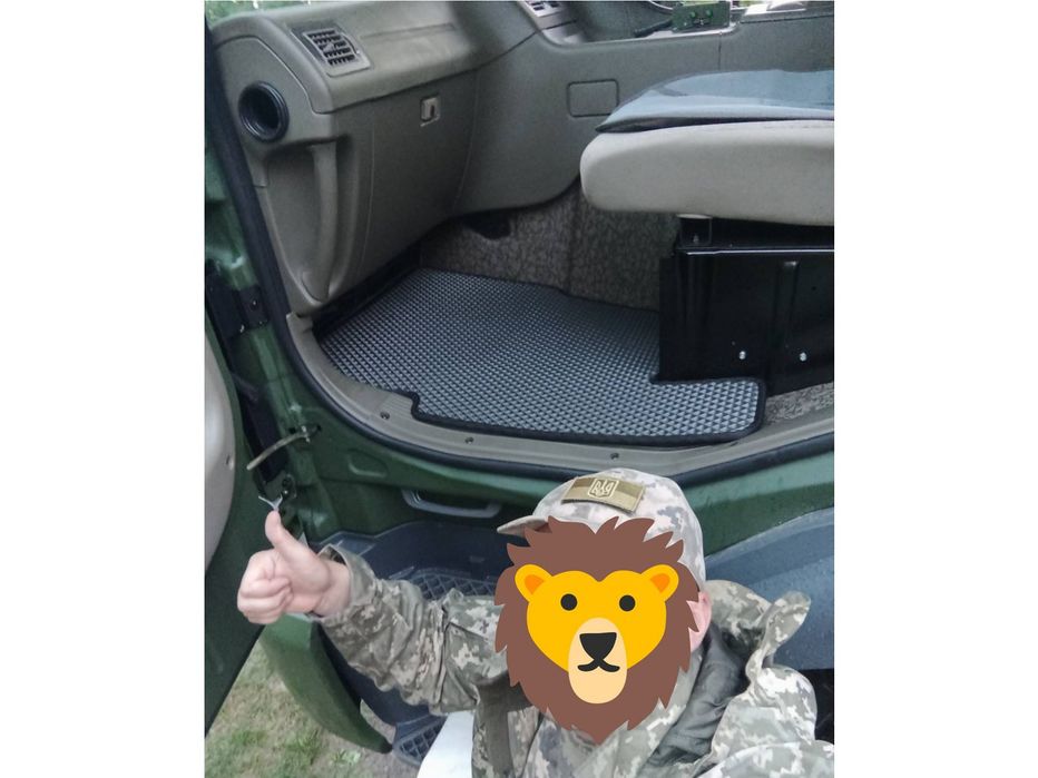 Daewoo Novus Килимки EVA тільки для ЗСУ (чорні)