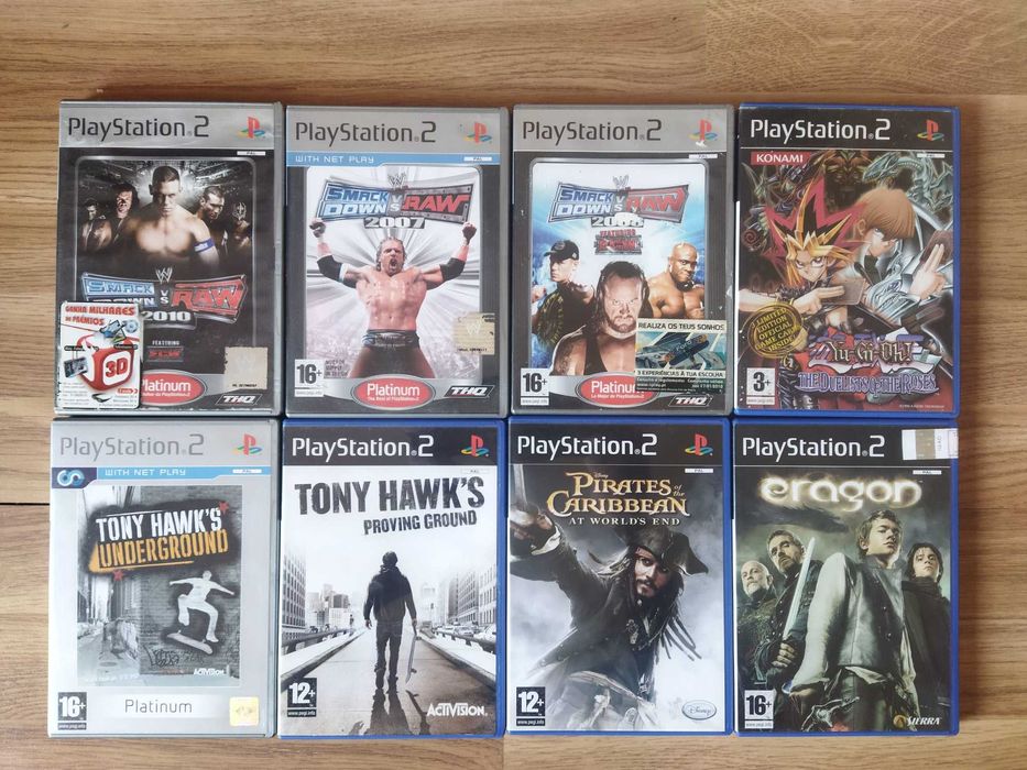 Varios Jogos Originais PS2