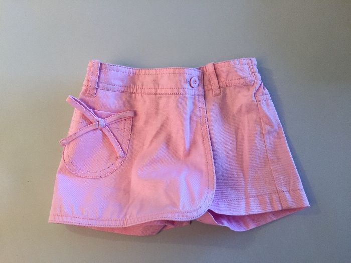 Saia calção Rosa corte inglês T3 anos menina