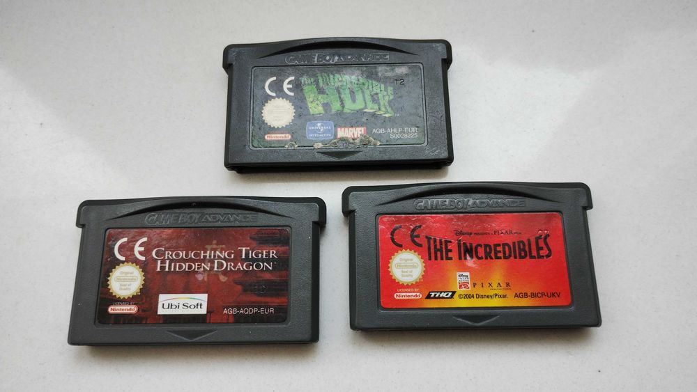 Nintendo DS GameBoy Advance  gra Hulk