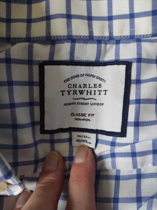 Оригінальна британська чоловіча рубашка Charles Tyrwhitt