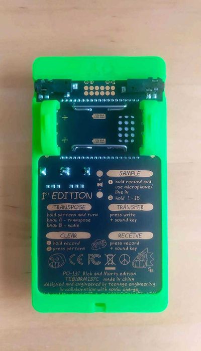 Rick and Morty Pocket Operator PO-137 Teenage Engineering Synth