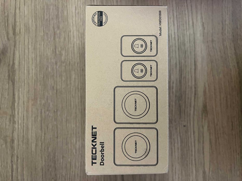 Campainhas TECKNET sem fios (2 unidades)