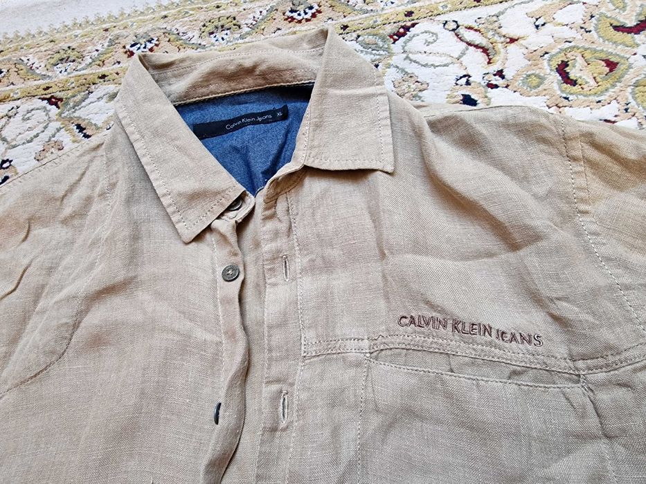 Koszula Calvin Klein Jeans XL duże logo! 50zł polecam ciekawa lekka