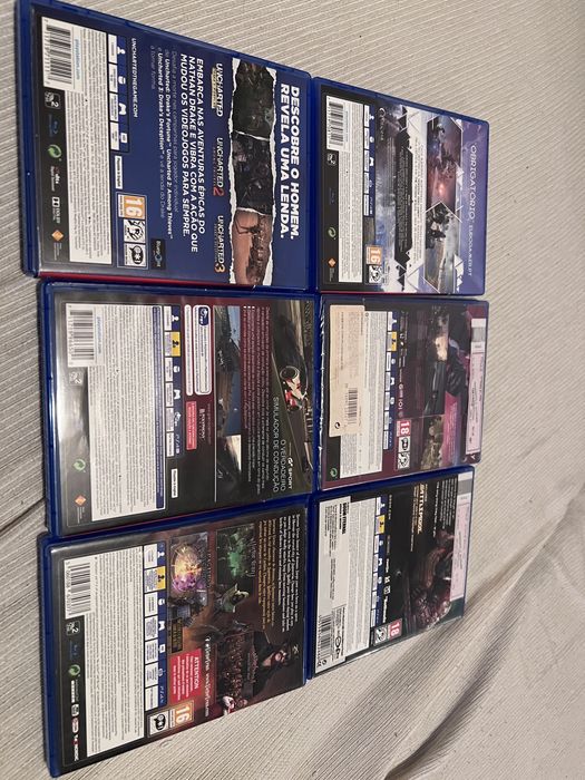 Jogos PS4 - Doom - Gran Turismo - Hitman - Horizon Zero dawn