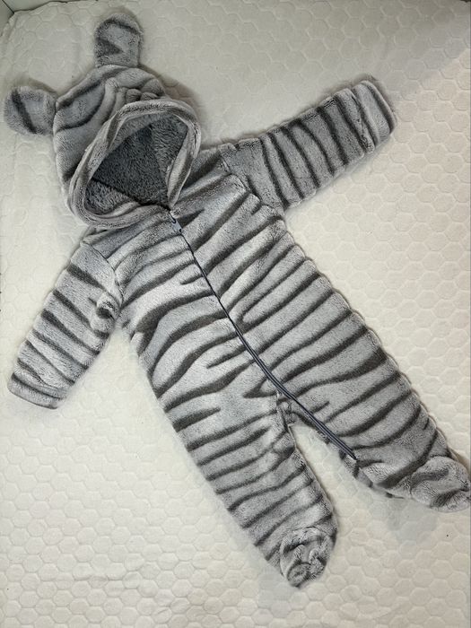 Дитячий теплий комбінезон 1-4 місяці 62 розмір