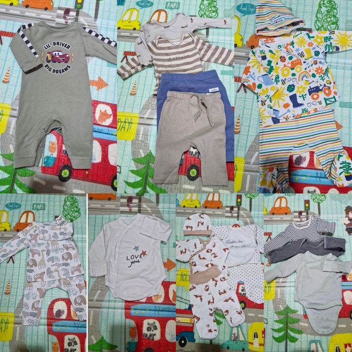 Продам пакет речей для хлопчика 0-3м