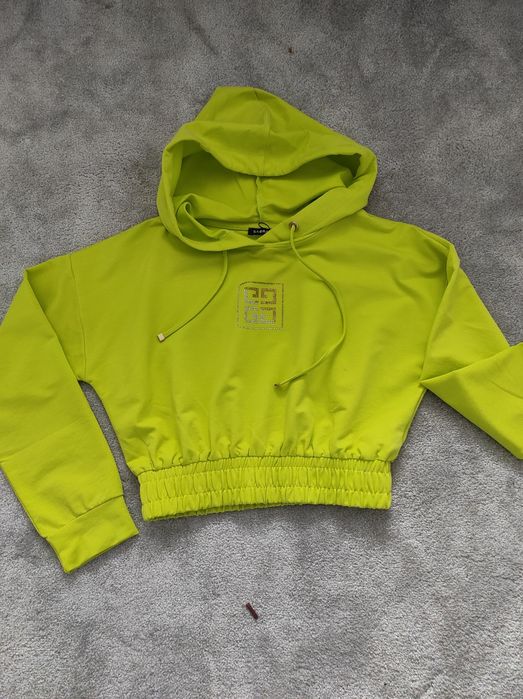 Bluza krótka Sabra limonkowa S/M nowa