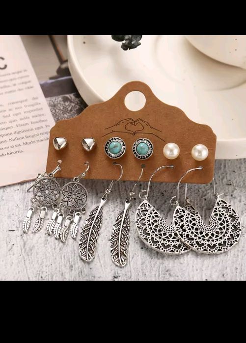 Brincos conjuntos vários novos ler anuncio