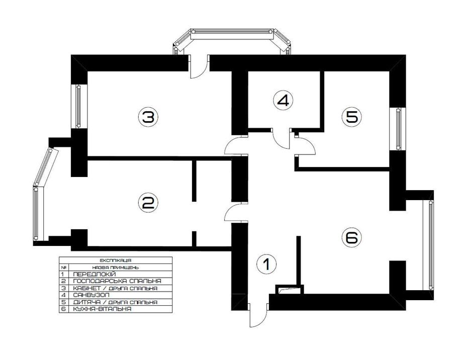 3-кімнатна квартира за адресою (площа 105 м²) - Atlanta.ua - фото 23