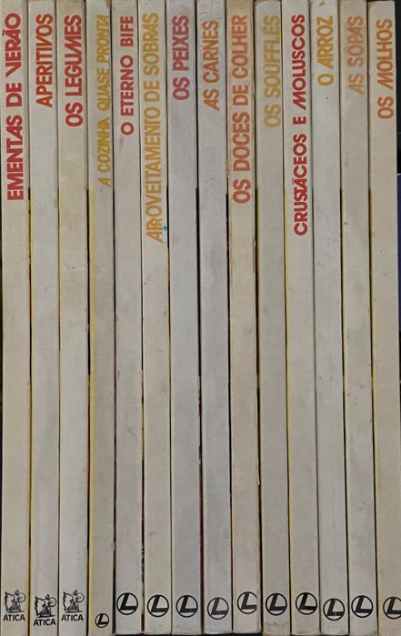 "Os Triunfos da boa Cozinha" do Círculo de Leitores (14 Volumes)