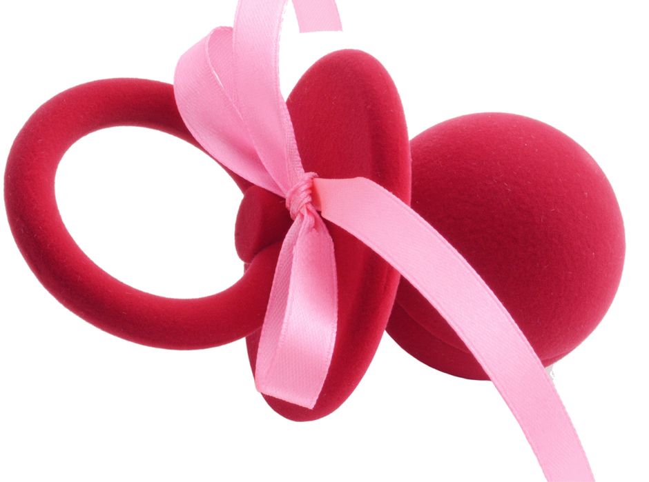 NOWE Pudełko na kolczyki lub pierścionek - smoczek