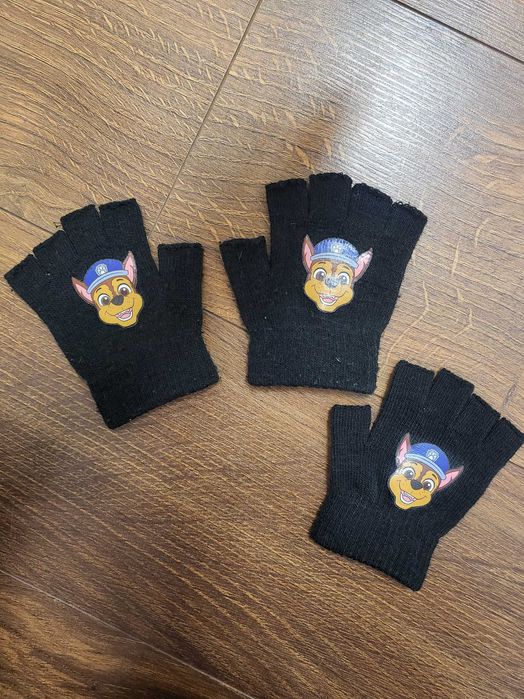 Rękawiczki bez palców Psi Patrol