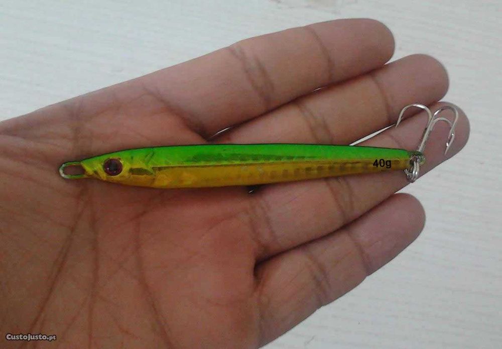 5 zagaias para pesca jig corrico 30 ou 40gr