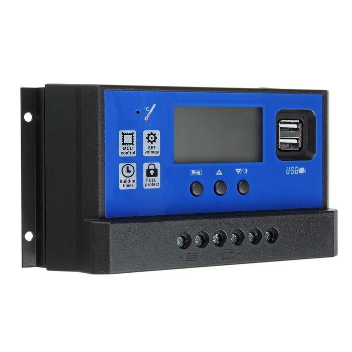 Solar Panel Charge Controller – 12V / 24V 30A – New64739029782147121