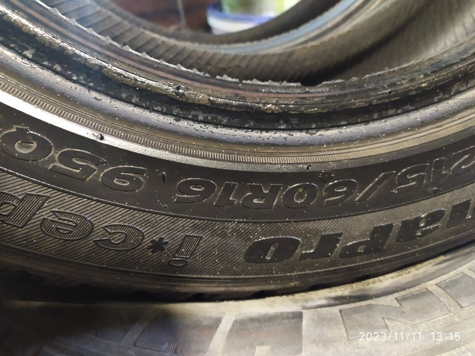 Зимові шини HANKOOK 215/60/16