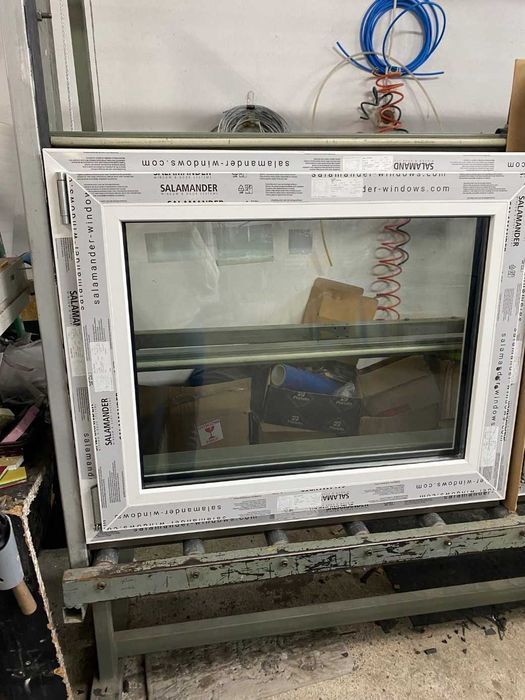 Okno PCV Salamander bE82MD 970x790 białe