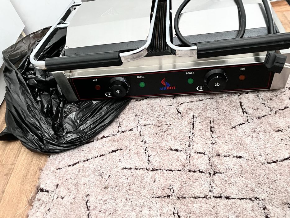 Гриль контактний Airhot DCG  прижимной