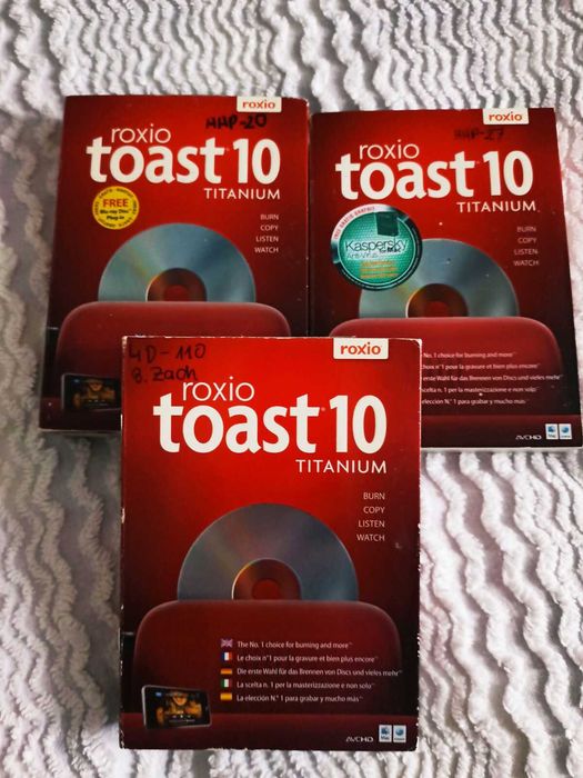 ROXIO TOAST 10 Titanium   Mac
