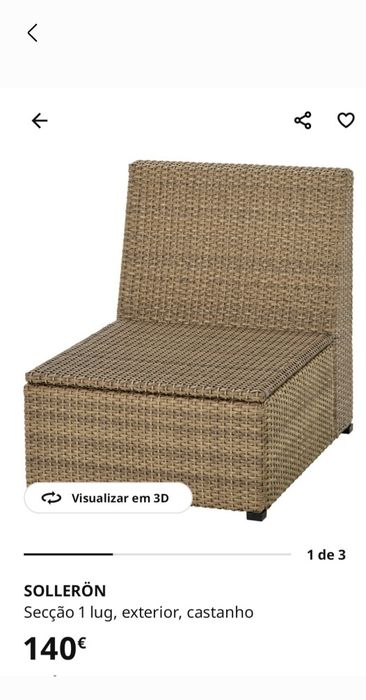 Sofá poltrona exterior | SOLLERON