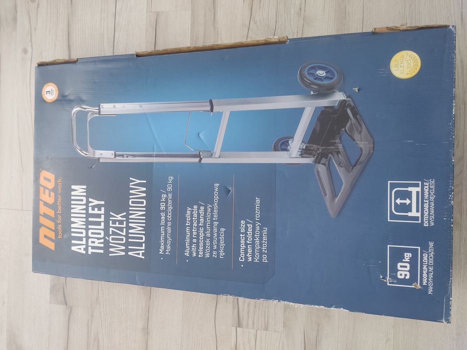 Wózek transportowy składany