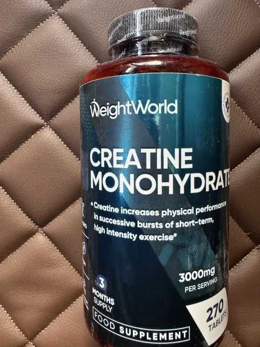 Monohydrat kreatyny 3000 mg – 270 tabletek kreatyny