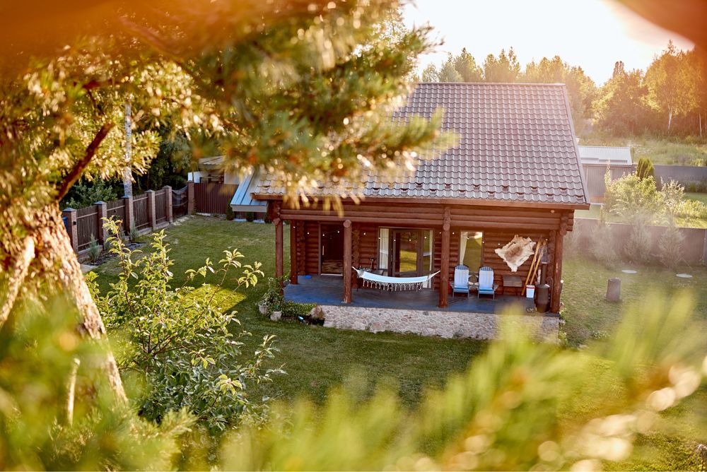 Подобово будинок з чаном та сауною біля озера і лісу Koshara_chalet