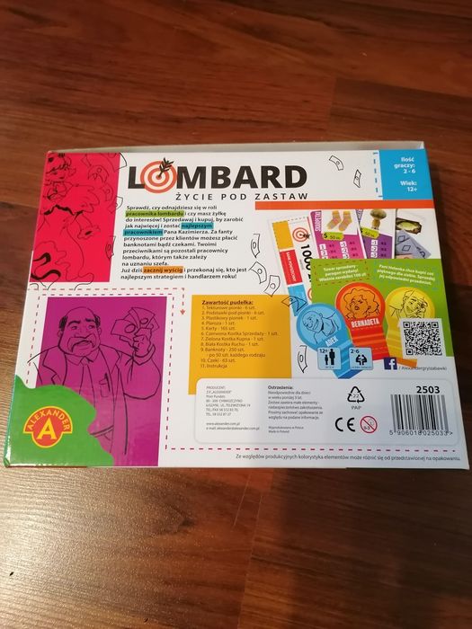 Gra Lombard życie pod zastaw