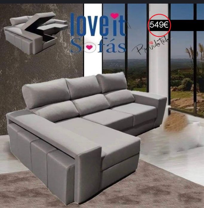 Sofa Chaiselong Moscou