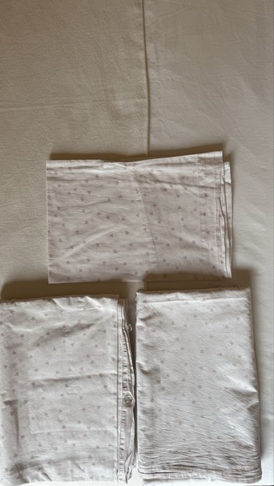 Conjunto de Capa de Edredão, lençol e fronha - Cama Solteiro