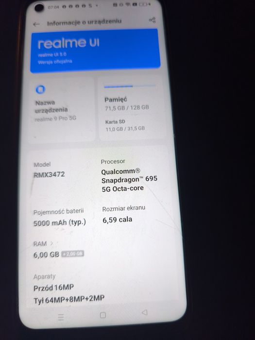 Sprzedam Realme 9 Pro 5G