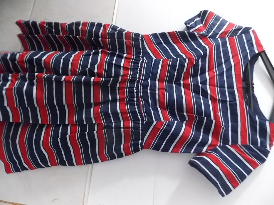 Sukienka midi w kolorach flagi USA rozmiar 176 cm Tommy Hilfiger