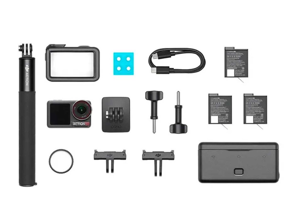 NOWA, gwarancja 24m Kamera sportowa DJI Osmo Action 5 PRO Adventure Combo
