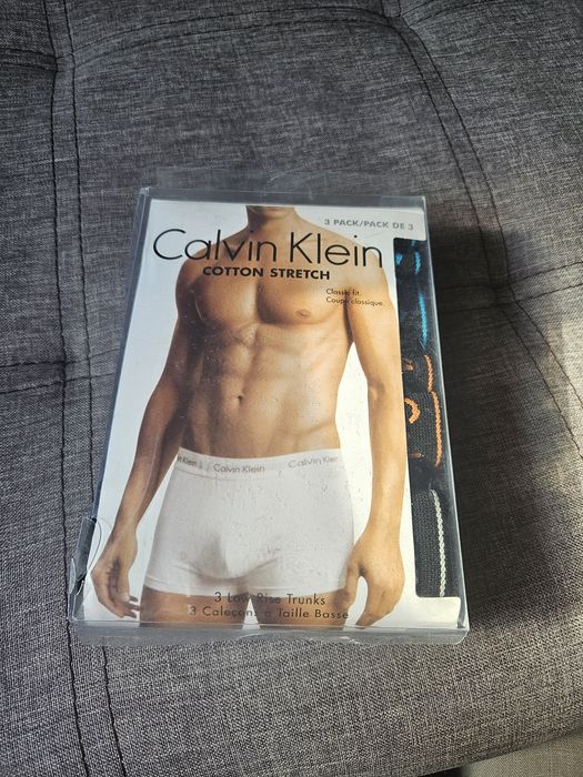 Труси боксери Calvin Klein набір 3 шт/ трусы М Л