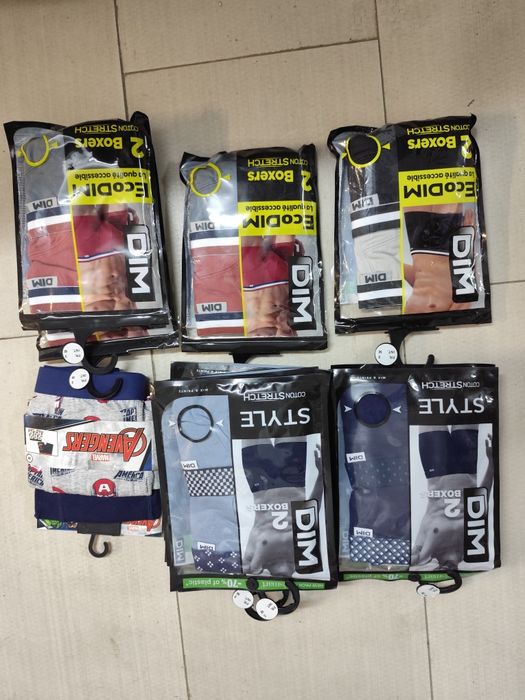 Boxers DIM pack 2 e 3, tamanhos  M/L
