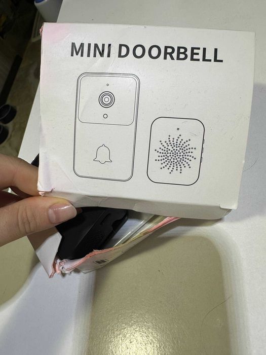 Бездротовий відеодзвінок / дверний дзвінок з камерою Mini Doorbell