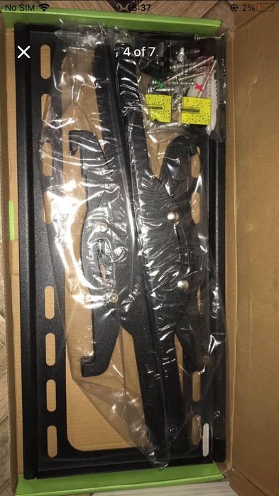 Suporte para TV com regulação do ângulo de inclinação