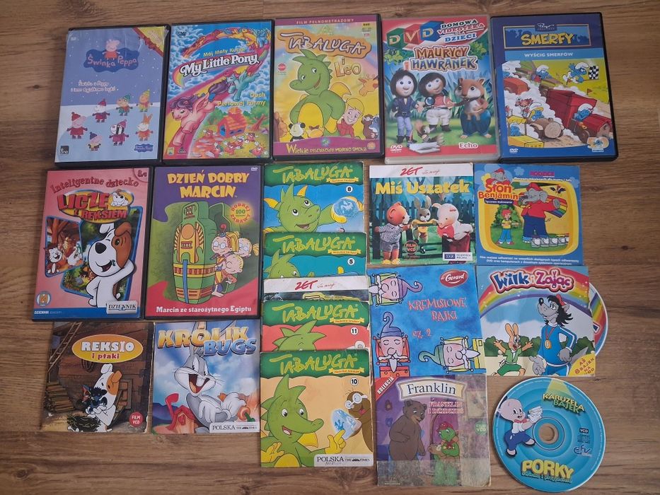 Zestaw bajek DVD dla dzieci