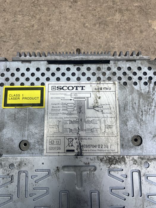 Продам магнітолу SCOTTне дорого