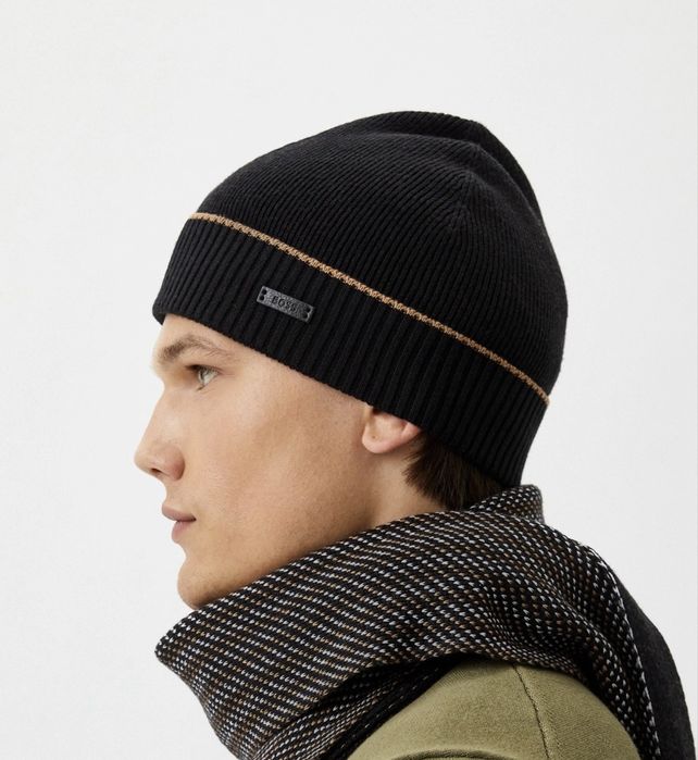 Вовняна шапка BOSS (оригінал, нова колекція)