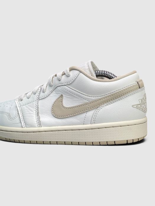 Buty Sportowe Nike Air Jordan 1 Low Kremowy Biały Rozmiar 38.5