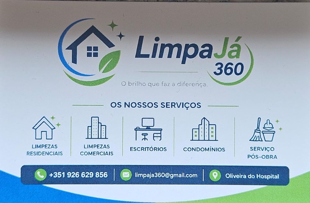 Limpezas  profissionais — Limpajá360