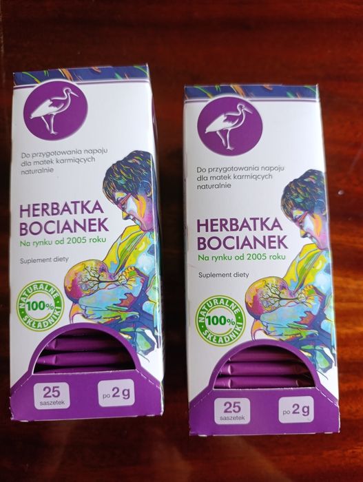Herbatka bocianiek na laktacje