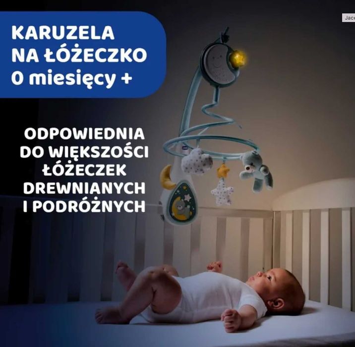 Chicco karuzela 3w1, Next2Dreams, niebieska
