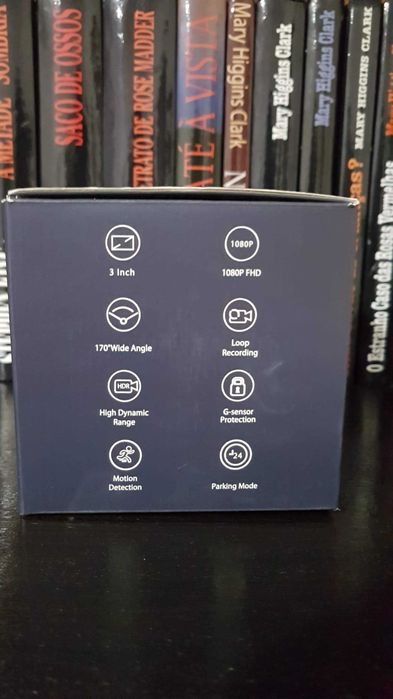 Câmara de vídeo para carro (Dash camera)1080P Full HD