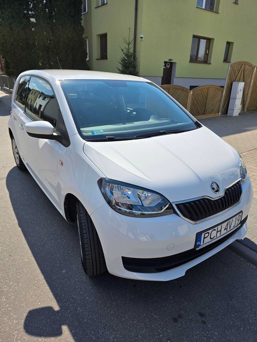 SKODA CitiGo biała 2017